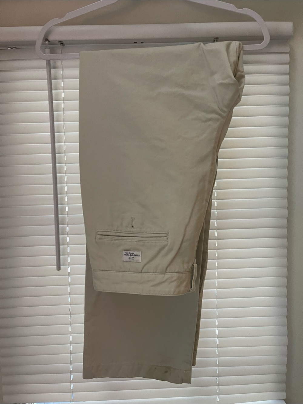 Vineyard Vines Club Pants Khaki Cotton Chinos 36x32 Classic Preppy Style
